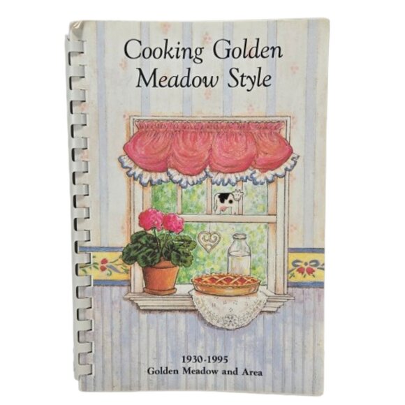 Vintage 1990s Cookbook Golden Meadow Alberta Golden Meadow and Area Hall Canada - Picture 1 of 16